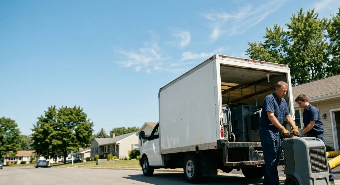 Water Damage Cleanup in Pendleton, IN near me